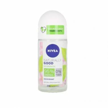 "Nivea Naturally Good" žaliosios arbatos dezodorantas Roll-On 50ml