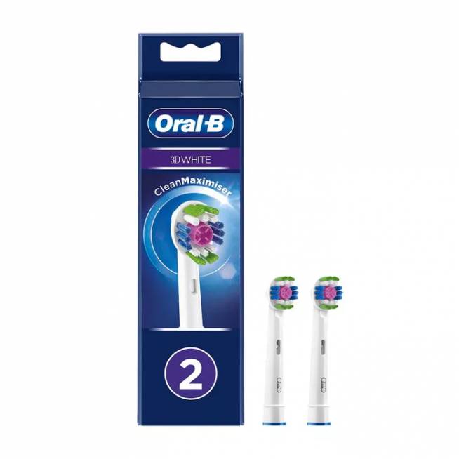 "Oral-B 3D White" šepetėlių galvutės 2U