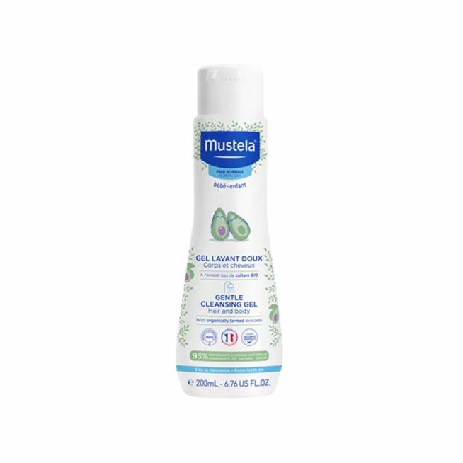 "Mustela" švelnus valomasis gelis 200ml 