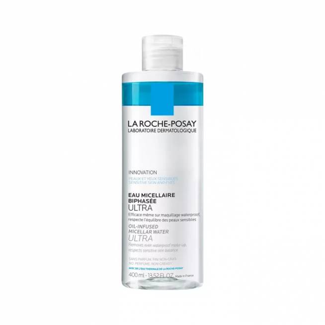 "La Roche Posay Ultra Sensitive Skin" dviejų fazių micelinis vanduo 400 ml