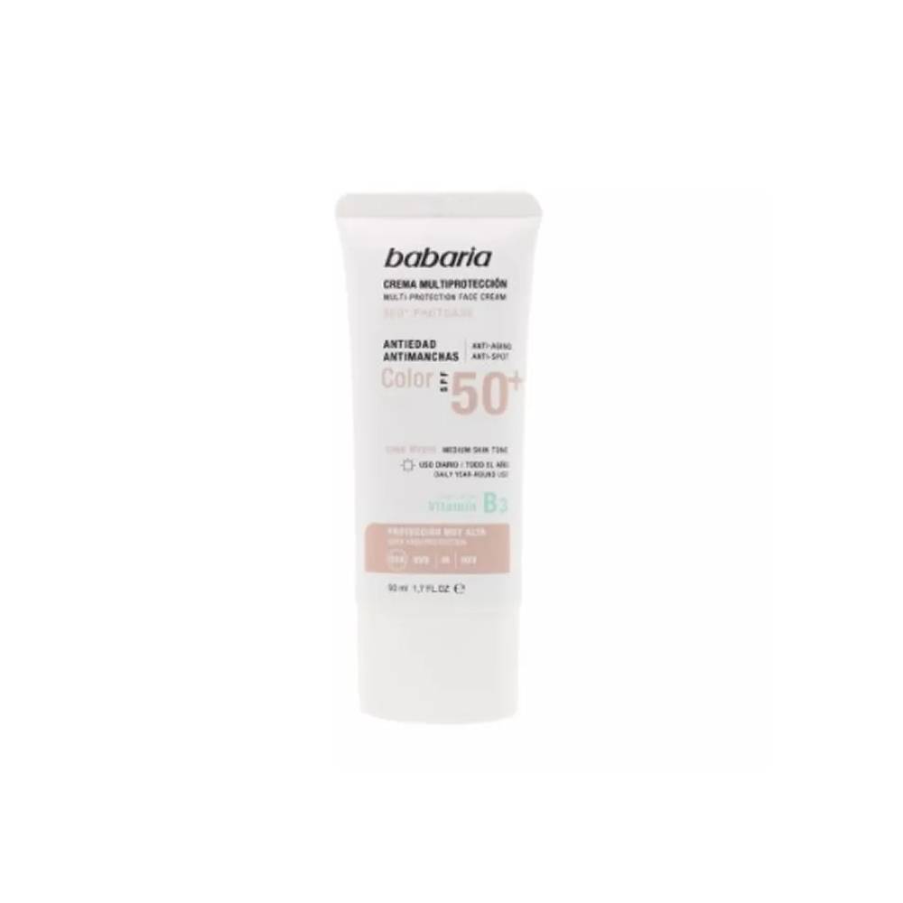 "Babaria Solar Multiprotection Anti-SPot Cream Color Spf50 50ml