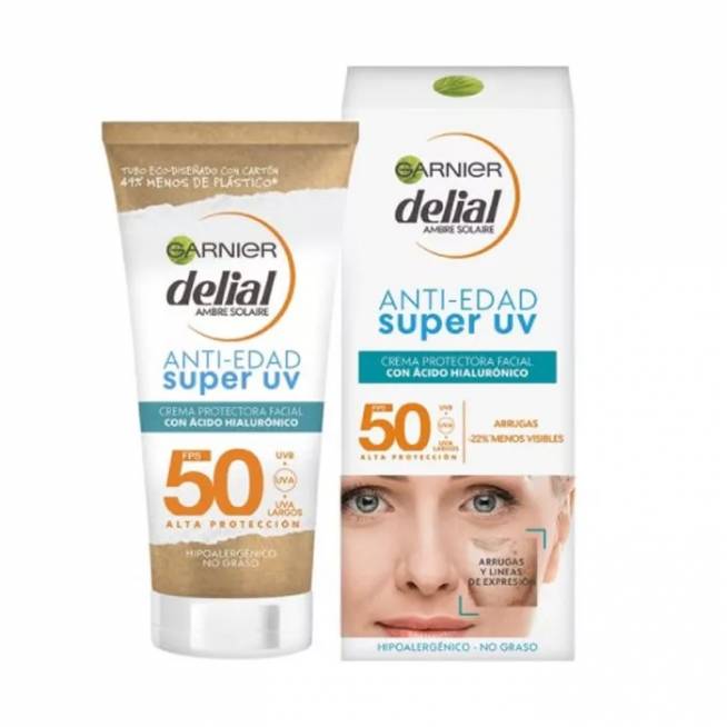 "Delial Anti-Aging Super UV veido apsauginis kremas Spf50 50ml