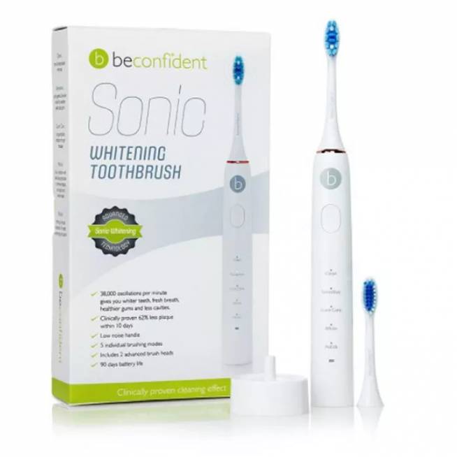 "Beconfident Sonic Electric Whitening" dantų šepetėlis White-Rose Gold