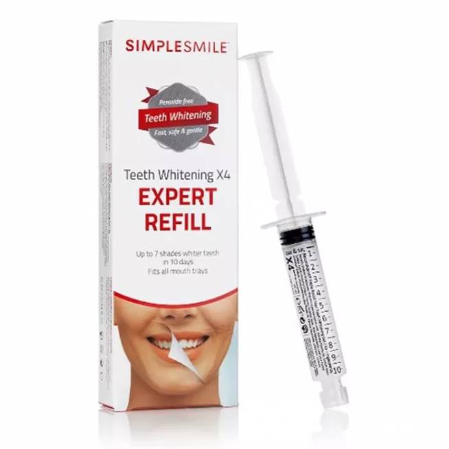 Beconfident Simplesmile dantų balinimo priemonė "Expert Refill" 10ml