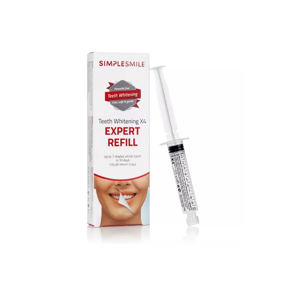 Beconfident Simplesmile dantų balinimo priemonė "Expert Refill" 10ml