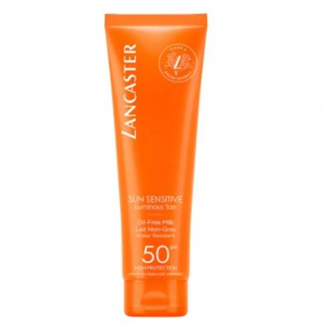 "Lancaster Sun Sensitive Luminous Tan" pienelis be aliejaus Spf50 150ml