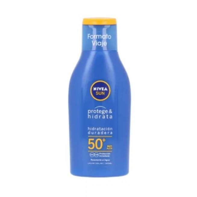 "Nivea Sun" drėkinamasis losjonas nuo saulės Spf50 100ml