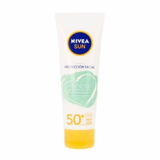 Nivea Sun Mineral UV Spf50 veido apsauga 50ml