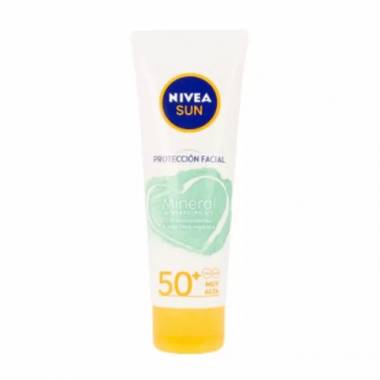 Nivea Sun Mineral UV Spf50 veido apsauga 50ml