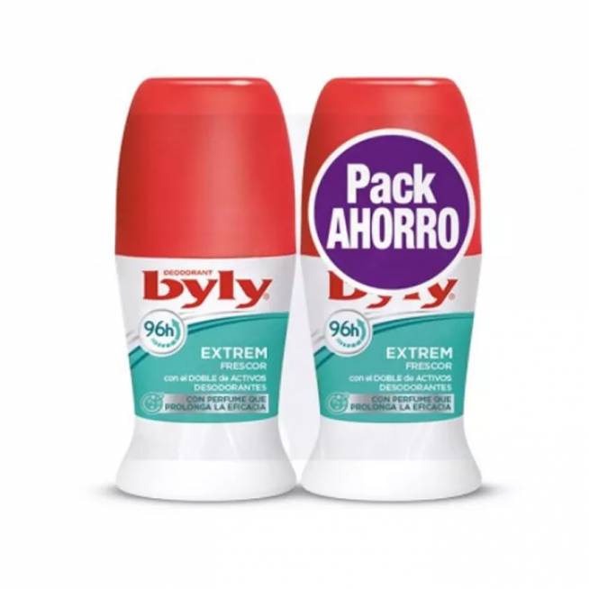 Byly Extrem Freshness Roll-On dezodorantas 2x50ml