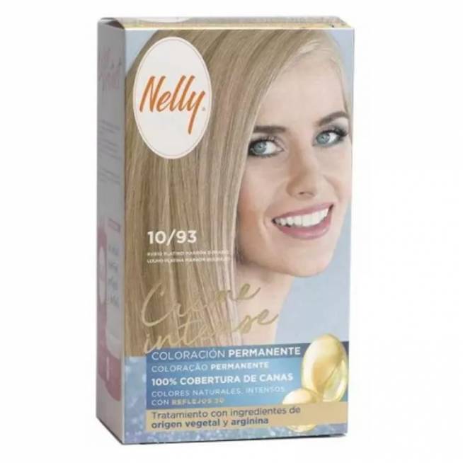 "Nelly Creme Intense Tint 10/93 Platinum Blonde Golden Brown