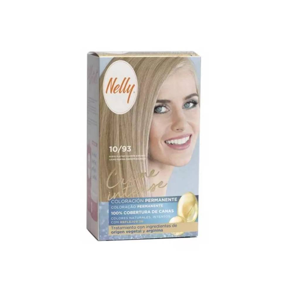 "Nelly Creme Intense Tint 10/93 Platinum Blonde Golden Brown