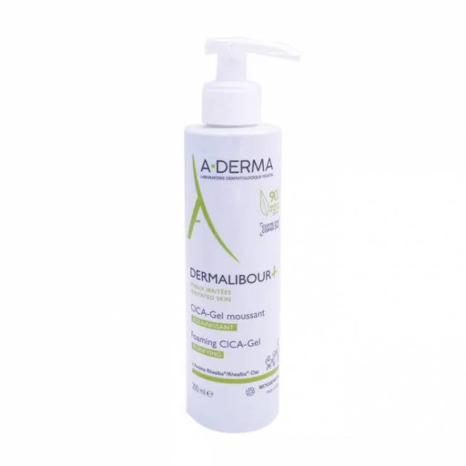 "A-Derma Dermalibour Purifying Foaming Cica-Gel" 200ml