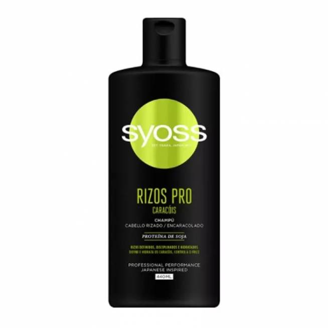 "Syoss" šampūnas "Rizos Pro Definition and Hydration" Banguotiems arba garbanotiems plaukams 440ml