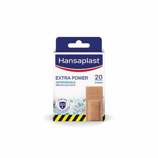 "Hansaplast Extra Strong" 76x26 mm 20 tvarsčių