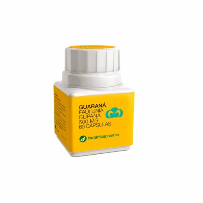 Botanicapharma Guarana 500mg 60 kapsulių