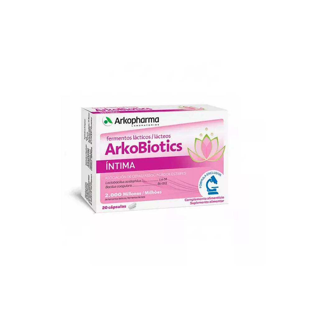 Arkopharma Arkobiotics Intimate 20 kapsulių