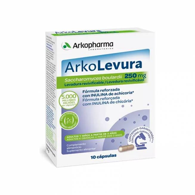 Arkopharma Arko-Levura Saccharomyces Boulardii 10 kapsulių