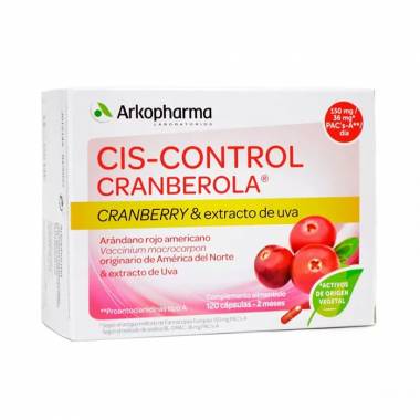 Arkopharma Ciscontrol Cranberola 120 kapsulių