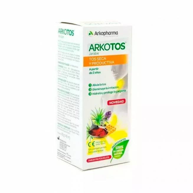 Arkopharma Arkotos sausas produktyvus kosulys 182ml