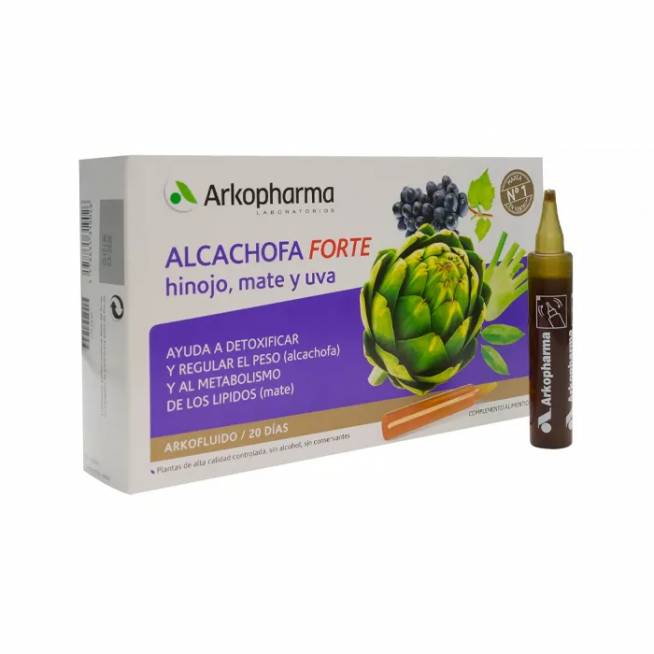 Arkopharma Arkofluido Artichoke Forte 20 ampulių 