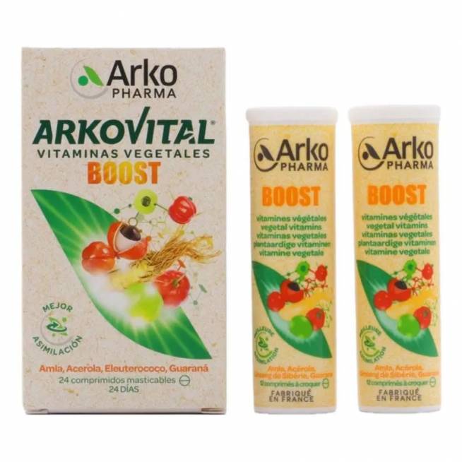 Arkovital Augaliniai vitaminai Boost 24u