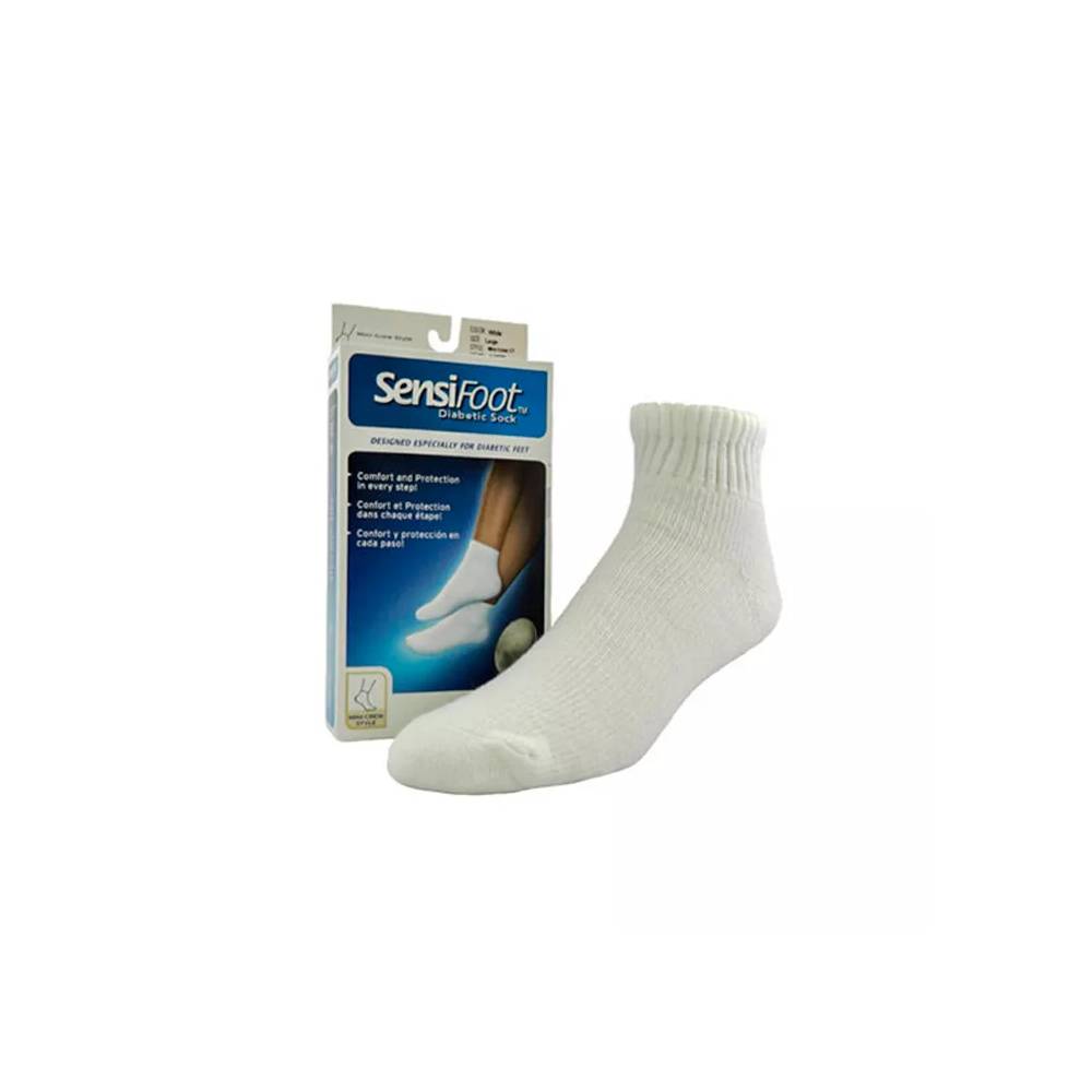 "Jobst Sensifoot Diabetes" trumpos kojinės White T/L