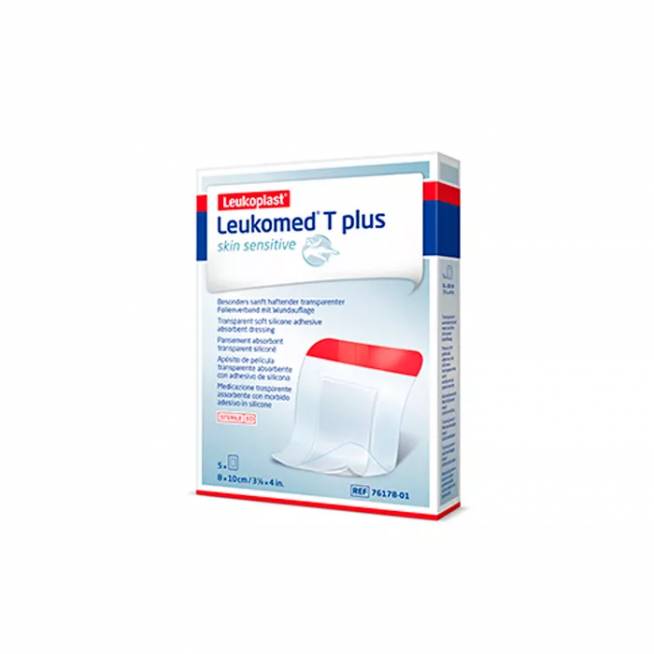 "Leukomed T Plus Skin Sensitive" 8x10cm 5U