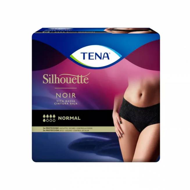 Tena Silhouette Normal Black L 9U 