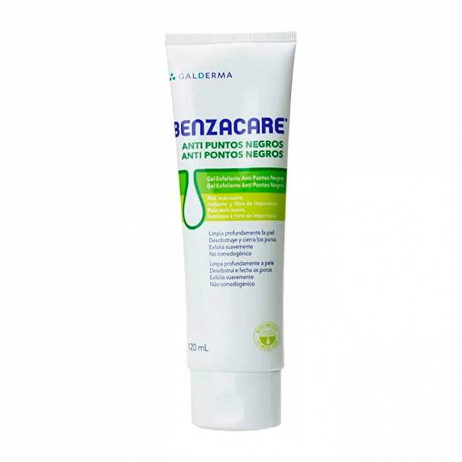 Benzacare juodųjų taškelių eksfoliatorius 120ml 