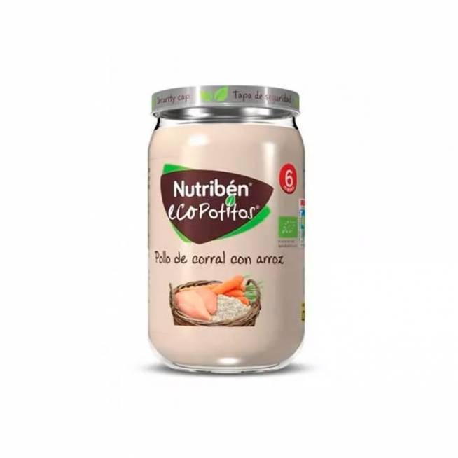 "Nutribén Ecopotito" laisvai auginama vištiena su ryžiais 235g