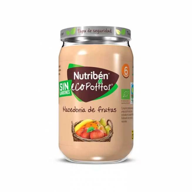 Nutribén Ecopotito vaisių salotos 235g 