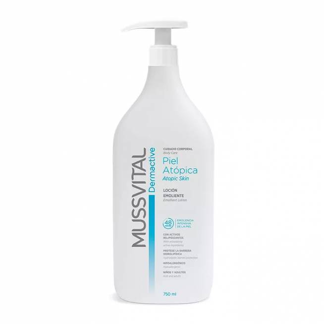 "Mussvital Dermoactive Atopic Emollient Lotion" 750ml