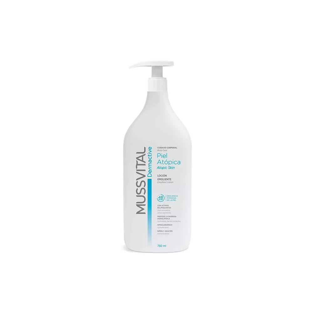 "Mussvital Dermoactive Atopic Emollient Lotion" 750ml