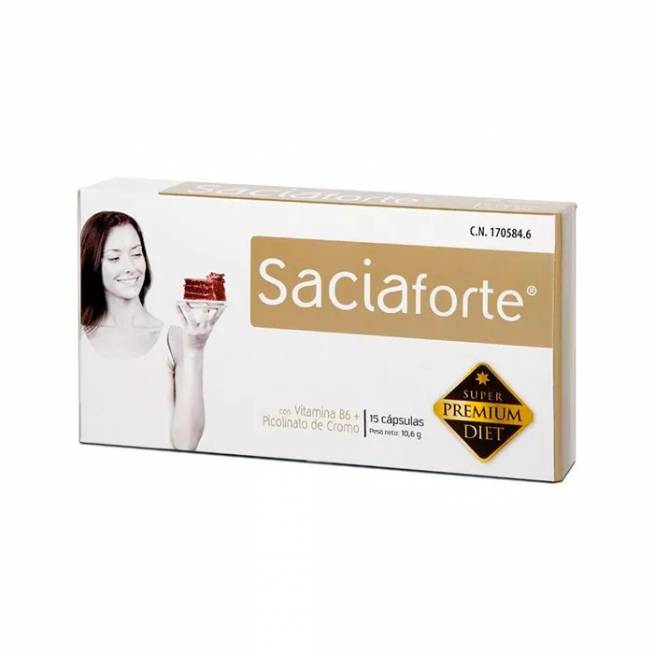 Saciaforte 15 kapsulių