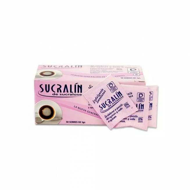 Saldiklis Sucralín De Sucralose 50 paketėlių 