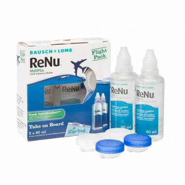 "Bausch Lomb Renu Multiplus Travel Format" 2x60ml