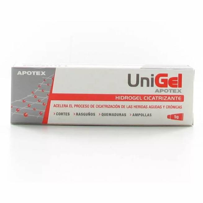 Apotex Unigel gydomasis gelis 5g 