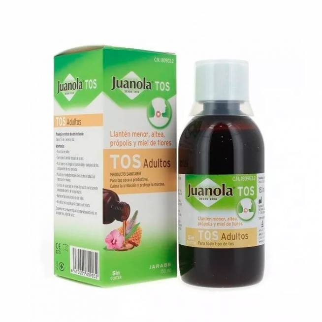 Juanola sirupas nuo kosulio suaugusiems 150ml