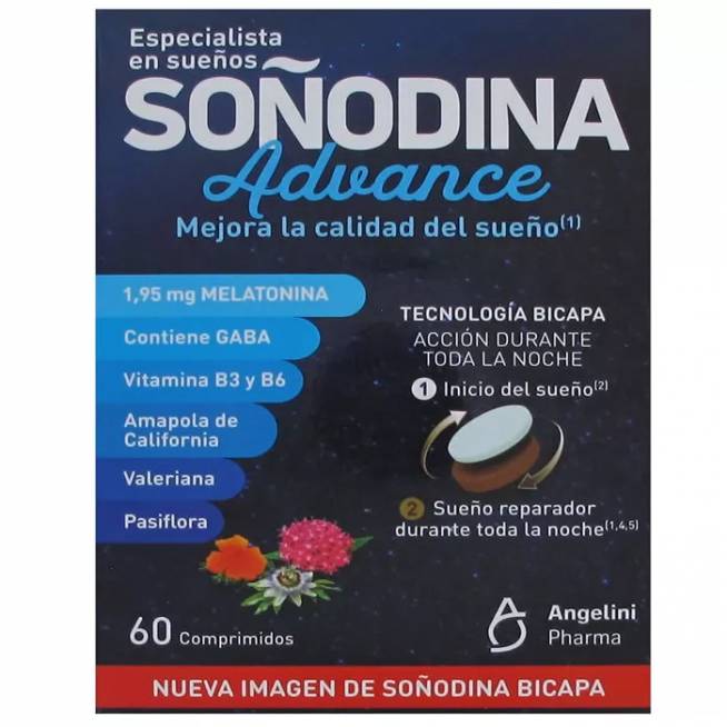 Angelini Soñodina 60 tablečių