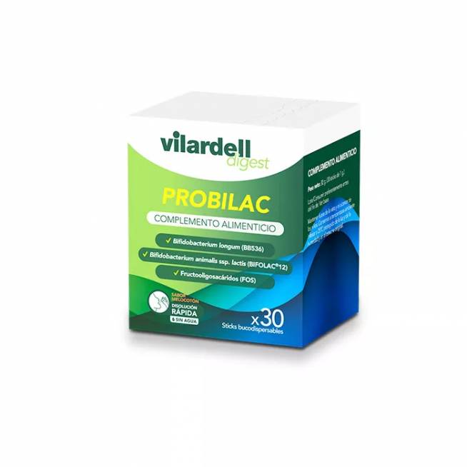 Vilardell Digest Probilac 30 lazdelių 