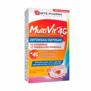 Forté Pharma Multivit 4G Defences 30 tablečių 