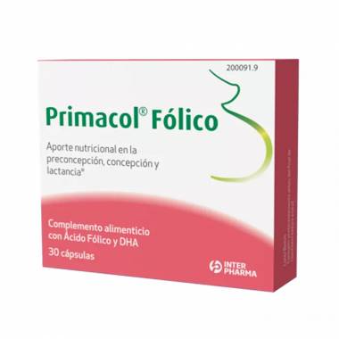 "Interpharma Primacol Folic" 30 kapsulių