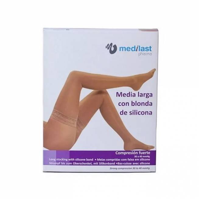 Medilast Ilgos kojinės Blanc Blonda Medium R110