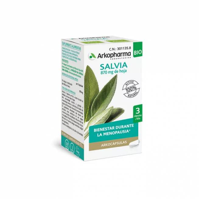 Arkopharma Arkocapsulas Sage 45 Capsules