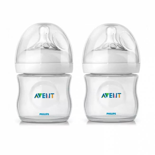 "Avent" kūdikių buteliukas PP Natural 125ml x 2 vienetai