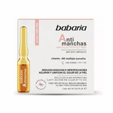 "Babaria" ampulės nuo dėmių 5x2ml