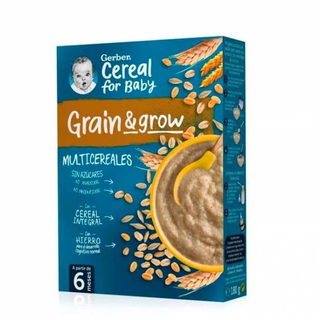 Gerber Daugiagrūdė košė 0% 180g