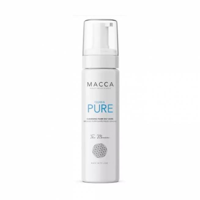 "Macca Clean & Pure" valomosios putos riebiai odai 200ml