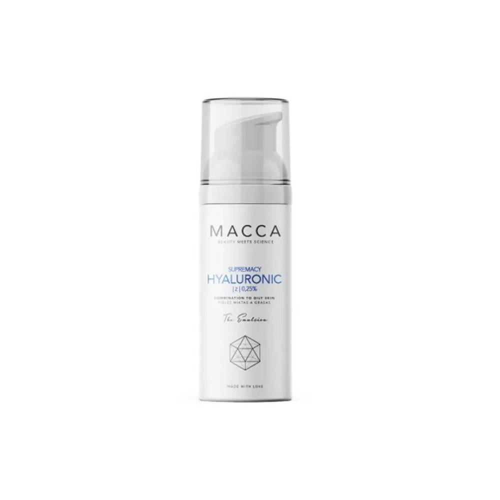 "Macca Supremacy" hialurono 0,25% emulsija 50ml